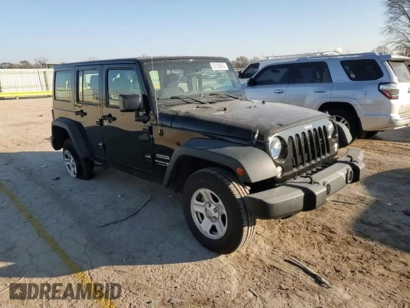2018 Jeep Wrangler JK Unlimited Sport with VIN 1C4BJWDG9JL834963, listed as a Copart auction lot 83108454 with 22,298 mi miles and Salvage Title. Bid and sale history available at carsss.com. Image 12.