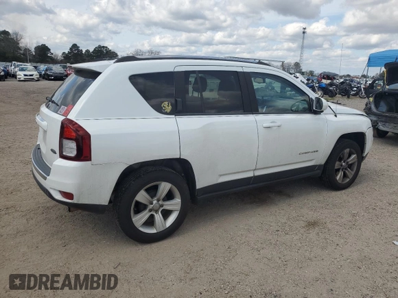 2015 Jeep Compass High Altitude Edition with VIN 1C4NJCEA4FD210141, listed as a Copart auction lot 46783525 with 123,815 mi miles and Salvage Title. Bid and sale history available at carsss.com. Image 3.