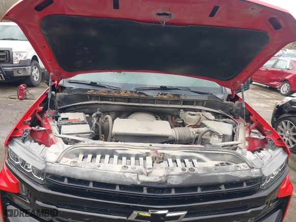 2019 Chevrolet Silverado 1500 LT Trail Boss with VIN 1GCPYFED0KZ385466, listed as a IAAI auction lot 41875935 with 94,762 mi miles. Bid and sale history available at carsss.com. Image 10.