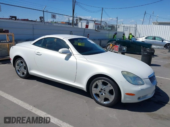 2004 Lexus SC with VIN JTHFN48Y740055529, listed as a IAAI auction lot 41916496 with 79,712 mi miles. Bid and sale history available at carsss.com. Image 1.