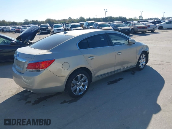 2012 Buick LaCrosse Premium 2 with VIN 1G4GF5E39CF106036, listed as a IAAI auction lot 41463836 with 137,553 mi miles. Bid and sale history available at carsss.com. Image 4.