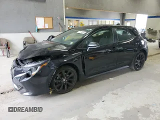2021 Toyota Corolla Hatchback SE with VIN JTND4MBE9M3135094, listed as a Copart auction lot 71599094 with 51,063 mi miles and Salvage Title. Bid and sale history available at carsss.com. Image 1.
