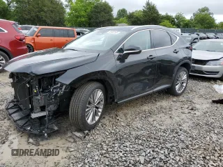 2025 Lexus NX 350 Premium z VIN 2T2GGCEZ0SC083565, wystawiony jako Copart lot #58408165 z przebiegiem 1 012 mil mil oraz Szkoda całkowita • Salvage title. Historia ofert i sprzedaży dostępna na DreamBid. Obrazek 1.