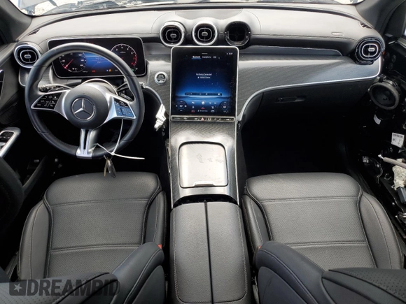 2024 Mercedes-Benz GLC with VIN W1NKM4HB9RF215941, listed as a Copart auction lot 52581545 with 15,151 mi miles and Clean Title. Bid and sale history available at carsss.com. Image 8.