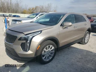 2022 Cadillac XT4 FWD Luxury with VIN 1GYAZAR4XNF121008, listed as a Copart auction lot 77599974 with 29,141 mi miles and Salvage Title. Bid and sale history available at carsss.com. Image 1.