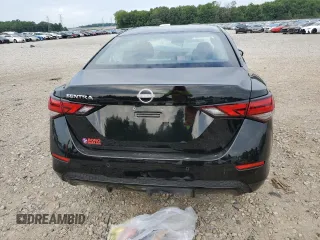 2024 Nissan Sentra S with VIN 3N1AB8BV9RY357625, listed as a Copart auction lot 59694214 with 370 mi miles and Salvage Title. Bid and sale history available at carsss.com. Image 6.