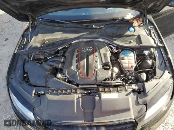 2014 Audi S7 Prestige with VIN WAUW2AFC2EN034654, listed as a Copart auction lot 76705853 with 90,513 mi miles and Salvage Title. Bid and sale history available at carsss.com. Image 11.