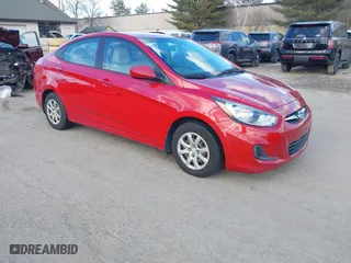 2012 Hyundai Accent GLS with VIN KMHCT4AE1CU207785, listed as a IAAI auction lot 41913698 with 109,199 mi miles. Bid and sale history available at carsss.com. Image 1.