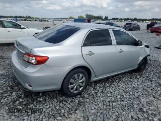 2013 Toyota Corolla L with VIN 2T1BU4EE7DC969296, listed as a Copart auction lot 55297805 with 126,351 mi miles and Salvage Title. Bid and sale history available at DreamBid. Image 3.