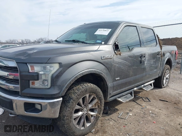 2016 Ford F-150 XLT with VIN 1FTEW1EG2GKD10018, listed as a IAAI auction lot 41576822 with 236,098 mi miles. Bid and sale history available at carsss.com. Image 6.