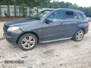 2012 Mercedes-Benz M 350 with VIN 4JGDA5HB1CA058341, listed as a Copart auction lot 65206575 with 121,397 mi miles and Clean title. Bid and sale history available at DreamBid. Image 1.