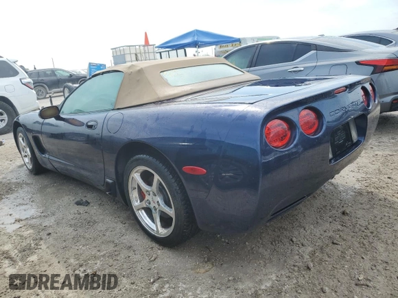 2001 Chevrolet Corvette with VIN 1G1YY32GX15122160, listed as a Copart auction lot 74493254 with 0 mi miles and Non Repairable. Bid and sale history available at carsss.com. Image 2.