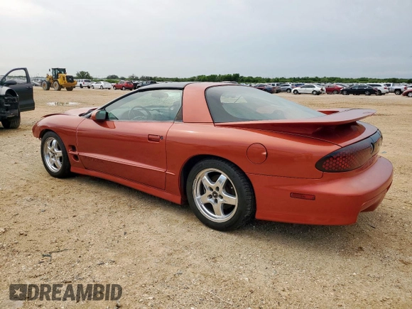 2002 Pontiac Firebird Formula with VIN 2G2FV22G622120277, listed as a Copart auction lot 58409765 with Not provided miles and Salvage title. Bid and sale history available at DreamBid. Image 2.