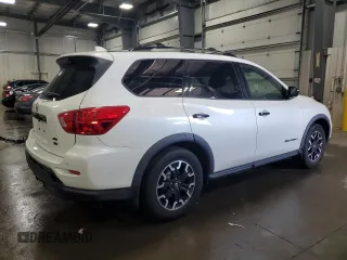 2019 Nissan Pathfinder S with VIN 5N1DR2MM0KC633465, listed as a Copart auction lot 59626475 with 38,019 mi miles and Salvage title. Bid and sale history available at DreamBid. Image 3.