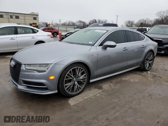 2016 Audi A7 3.0 Prestige with VIN WAU2GAFCXGN002019, listed as a Copart auction lot 88759055 with 87,004 mi miles and Salvage Title. Bid and sale history available at carsss.com. Image 1.