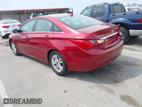 2013 Hyundai Sonata GLS with VIN 5NPEB4AC6DH705264, listed as a IAAI auction lot 42031235 with 68,752 mi miles and . Bid and sale history available at carsss.com. Image 3.