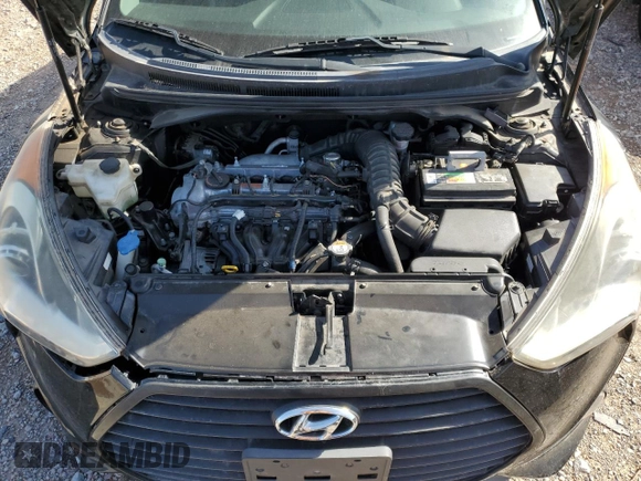 2013 Hyundai Veloster Turbo z VIN KMHTC6AE2DU169366, wystawiony jako Copart lot #50805585 z przebiegiem 75 197 mil mil oraz Szkoda całkowita • Salvage title. Historia ofert i sprzedaży dostępna na DreamBid. Obrazek 11.
