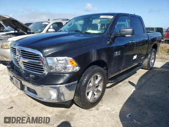 2018 Ram 1500 Big Horn with VIN 1C6RR7LG0JS110705, listed as a Copart auction lot 74196414 with 71,304 mi miles and Salvage Title. Bid and sale history available at carsss.com. Image 1.