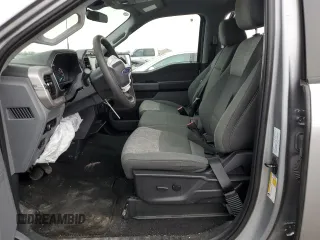 2023 Ford F-150 XL with VIN 1FTEW1C85PKD62576, listed as a Copart auction lot 44970775 with 52,070 mi miles and Salvage title. Bid and sale history available at DreamBid. Image 7.