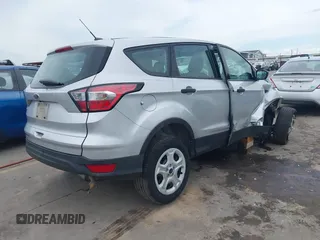 2018 Ford Escape S with VIN 1FMCU0F75JUA54972, listed as a IAAI auction lot 42482629 with 90,458 mi miles and . Bid and sale history available at DreamBid. Image 4.