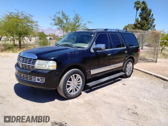2009 Lincoln Navigator with VIN 5LMFU28589EJ01841, listed as a Copart auction lot 54576035 with 237,687 mi miles and Clean title. Bid and sale history available at DreamBid. Image 2.