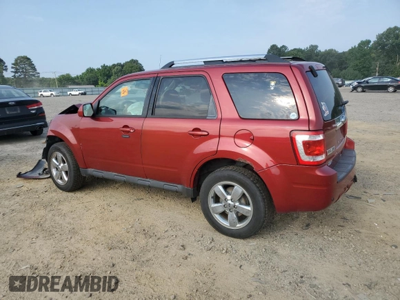 2012 Ford Escape Limited with VIN 1FMCU9E71CKB54667, listed as a Copart auction lot 60550785 with 155,679 mi miles and Salvage title. Bid and sale history available at DreamBid. Image 2.
