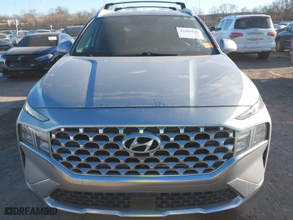 2022 Hyundai Santa Fe SEL with VIN 5NMS24AJ6NH433542, listed as a IAAI auction lot 41683226 with 134,809 mi miles. Bid and sale history available at carsss.com. Image 12.