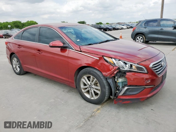 2016 Hyundai Sonata SE with VIN 5NPE24AF4GH325497, listed as a Copart auction lot 54913855 with 120,487 mi miles and Salvage Title. Bid and sale history available at carsss.com. Image 4.