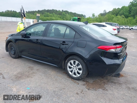 2024 Toyota Corolla LE with VIN 5YFB4MDE9RP170399, listed as a IAAI auction lot 42120041 with 28,786 mi miles. Bid and sale history available at carsss.com. Image 3.