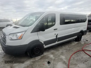 2017 Ford Transit XL z VIN 1FBZX2ZM3HKA46009, wystawiony jako Copart lot #46691195 z przebiegiem 134 357 mil mil oraz Czysty tytuł • Clean title. Historia ofert i sprzedaży dostępna na DreamBid. Obrazek 1.