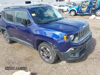 2017 Jeep Renegade Sport with VIN ZACCJAAB7HPE57121, listed as a IAAI auction lot 42684421 with 135,582 mi miles and . Bid and sale history available at DreamBid. Image 17.