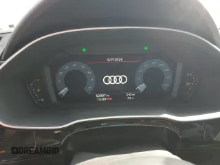 2020 Audi Q3 Premium with VIN WA1AECF32L1043479, listed as a Copart auction lot 57172925 with 52,907 mi miles and Salvage title. Bid and sale history available at DreamBid. Image 9.