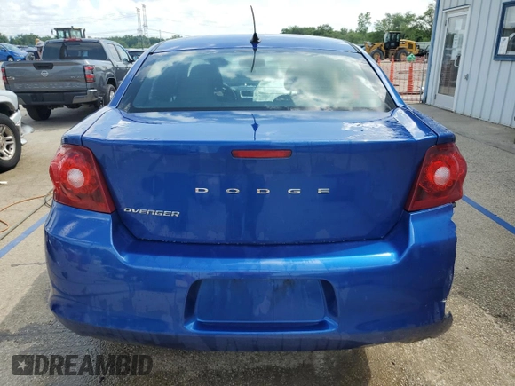 2012 Dodge Avenger SXT with VIN 1C3CDZCB5CN177710, listed as a Copart auction lot 60703945 with 184,031 mi miles and Salvage title. Bid and sale history available at DreamBid. Image 6.
