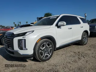 2024 Hyundai Palisade Limited z VIN KM8R54GE5RU735396, wystawiony jako Copart lot #51993805 z przebiegiem 28 734 mil mil oraz Szkoda całkowita • Salvage title. Historia ofert i sprzedaży dostępna na DreamBid. Obrazek 1.