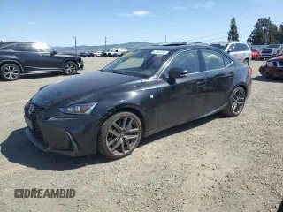 2020 Lexus IS with VIN JTHGA1D21L5103768, listed as a Copart auction lot 51865585 with 25,972 mi miles and Salvage Title. Bid and sale history available at carsss.com. Image 1.
