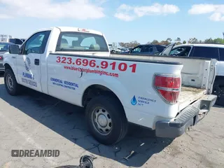 2014 Ford F-150 XL with VIN 1FTMF1CM9EKD53806, listed as a IAAI auction lot 42137550 with 138,888 mi miles and . Bid and sale history available at carsss.com. Image 3.