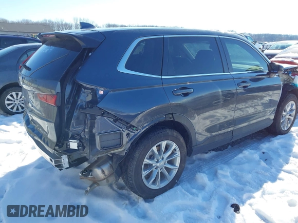 2025 Honda CR-V EX with VIN 5J6RS4H46SL009569, listed as a IAAI auction lot 41362283 with 2,753 mi miles and . Bid and sale history available at DreamBid. Image 4.