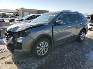 2017 Nissan Rogue SV with VIN 5N1AT2MV4HC855058, listed as a Copart auction lot 88667405 with 145,607 mi miles and Salvage Title. Bid and sale history available at carsss.com. Image 1.