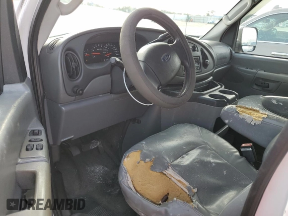 2004 Ford Econoline Cargo with VIN 1FTRE14W14HA39538, listed as a Copart auction lot 78675864 with 252,454 mi miles and Salvage Title. Bid and sale history available at carsss.com. Image 8.