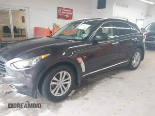 2016 Infiniti QX70 z VIN JN8CS1MW6GM752420, wystawiony jako IAAI lot #42509091 z przebiegiem 55 196 mil mil oraz . Historia ofert i sprzedaży dostępna na DreamBid. Obrazek 2.