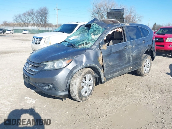 2014 Honda CR-V EX with VIN 2HKRM4H52EH609104, listed as a IAAI auction lot 41879419 with 1 mi miles. Bid and sale history available at carsss.com. Image 16.