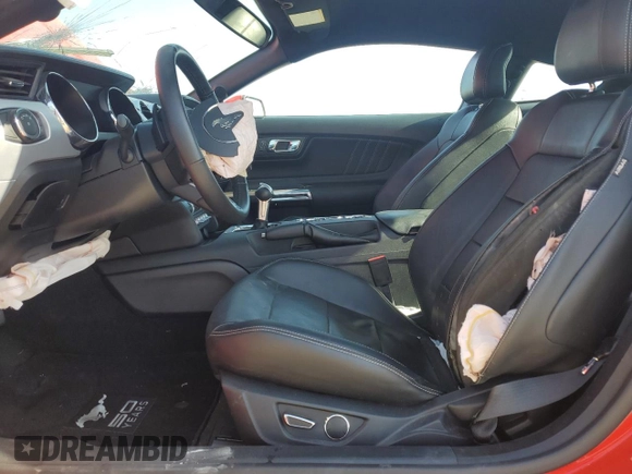 2015 Ford Mustang GT with VIN 1FA6P8CF4F5332710, listed as a Copart auction lot 48941175 with 14,321 mi miles and Salvage Title. Bid and sale history available at DreamBid. Image 7.