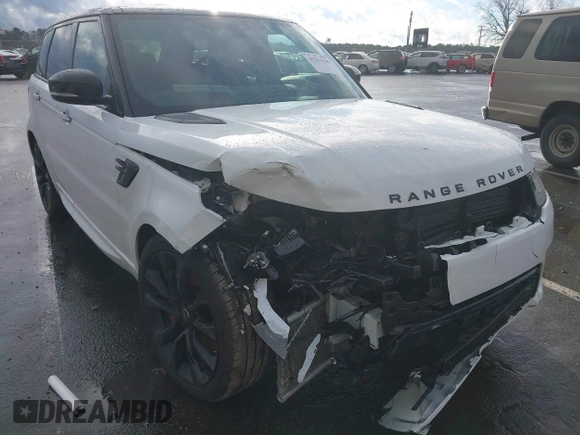 2021 Land Rover Range Rover Sport HST with VIN SALWS2RU0MA749704, listed as a IAAI auction lot 41211106 with 53,160 mi miles. Bid and sale history available at carsss.com. Image 6.