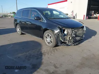 2012 Honda Odyssey EX-L с VIN 5FNRL5H63CB079867, выставлен на аукционе IAAI как лот 42333336 с пробегом 158 498 миль миль и . История ставок и продаж доступна на DreamBid. Изображение 1.