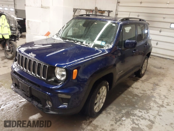 2020 Jeep Renegade Latitude with VIN ZACNJBBB6LPL35711, listed as a IAAI auction lot 41567345 with 48,614 mi miles. Bid and sale history available at carsss.com. Image 19.