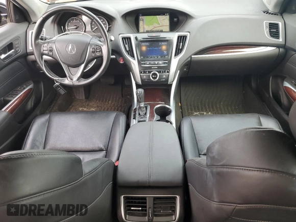2015 Acura TLX Technology z VIN 19UUB1F52FA026706, wystawiony jako Copart lot #60445715 z przebiegiem 78 174 mil mil oraz Szkoda całkowita • Salvage title. Historia ofert i sprzedaży dostępna na DreamBid. Obrazek 8.