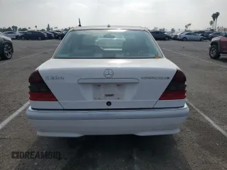 2000 Mercedes-Benz C 230 Kompressor with VIN WDBHA24G1YA820238, listed as a Copart auction lot 55563994 with 264,556 mi miles and Salvage Title. Bid and sale history available at carsss.com. Image 6.
