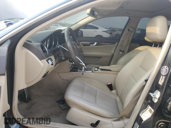 2012 Mercedes-Benz C-Class C 250 Sport with VIN WDDGF4HB5CR202574, listed as a Copart auction lot 54682525 with 95,049 mi miles and Salvage Title. Bid and sale history available at carsss.com. Image 7.