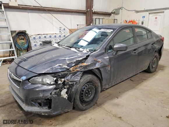 2017 Subaru Impreza with VIN 4S3GKAA65H1626585, listed as a Copart auction lot 41848614 with 132,160 mi miles and Salvage Title. Bid and sale history available at carsss.com. Image 1.