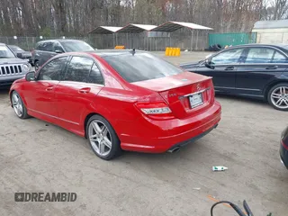 2009 Mercedes-Benz C-Class 3.5L Sport with VIN WDDGF56X09R048076, listed as a IAAI auction lot 41920261 with 143,720 mi miles. Bid and sale history available at carsss.com. Image 3.